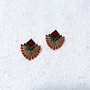 Retro diamond earrings M235